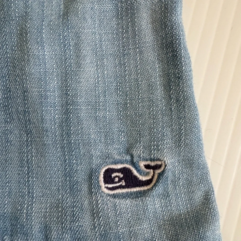 Vineyard vines chambray tank dress.  Girls size x-small 5-6